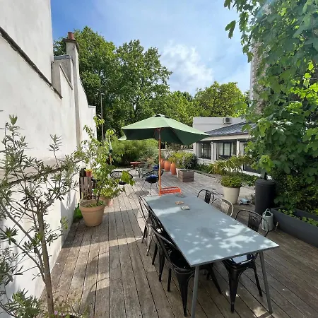 Loft Familial Avec Grand Jardin Verdoyant * Paris