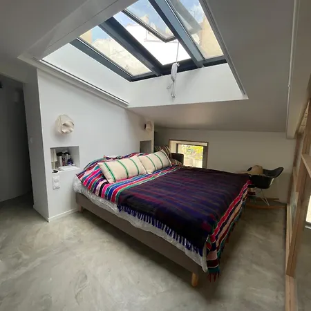 Semesterbostad Loft Familial Avec Grand Jardin Verdoyant Paris