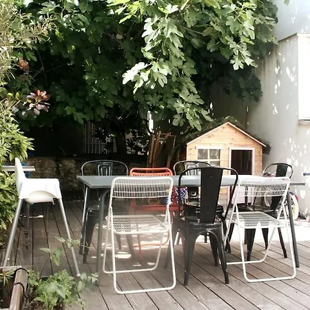Semesterbostad Loft Familial Avec Grand Jardin Verdoyant Paris